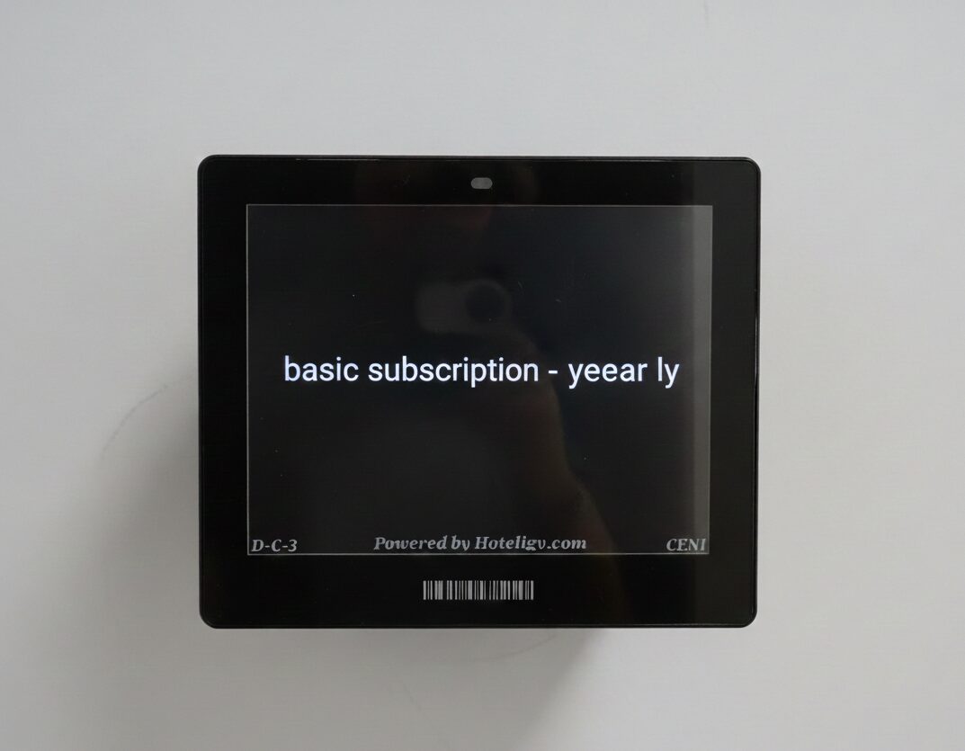 basic subscription yearly label